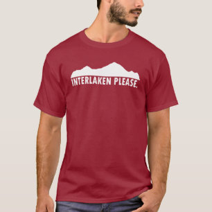 Camiseta Interlaken Suíça Por favor