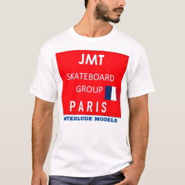 Camiseta INTERLUDE MODELS PARIS - Camisa-T básica masculina