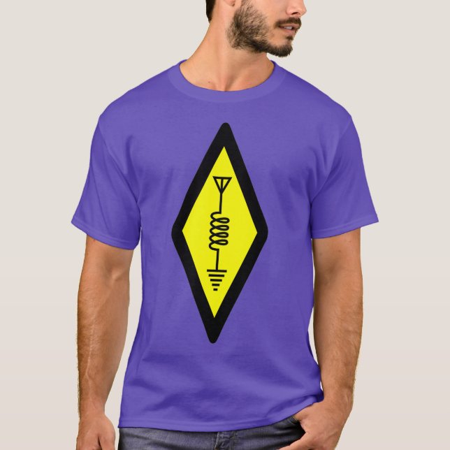 Camiseta International Amateur Radio HAM Operator Symbol (Frente)
