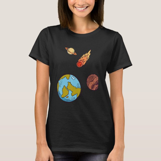 Camiseta International Asteroid Day  Asteroid Day (Frente)