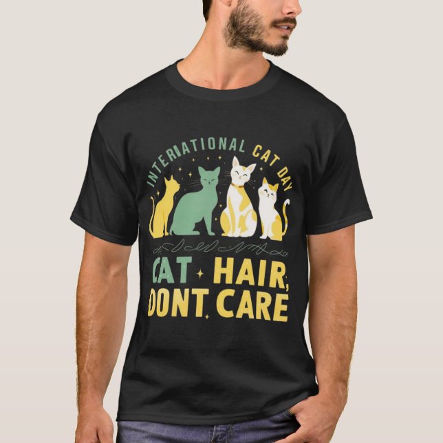 Camiseta International cats day  (Frente)