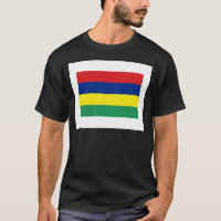 International da BANDEIRA de Maurícia
