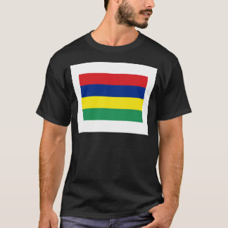 Camiseta International da BANDEIRA de Maurícia