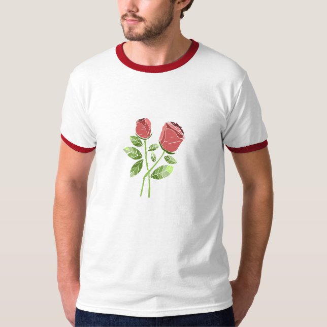 Camiseta International do CTC - rosas (Frente)