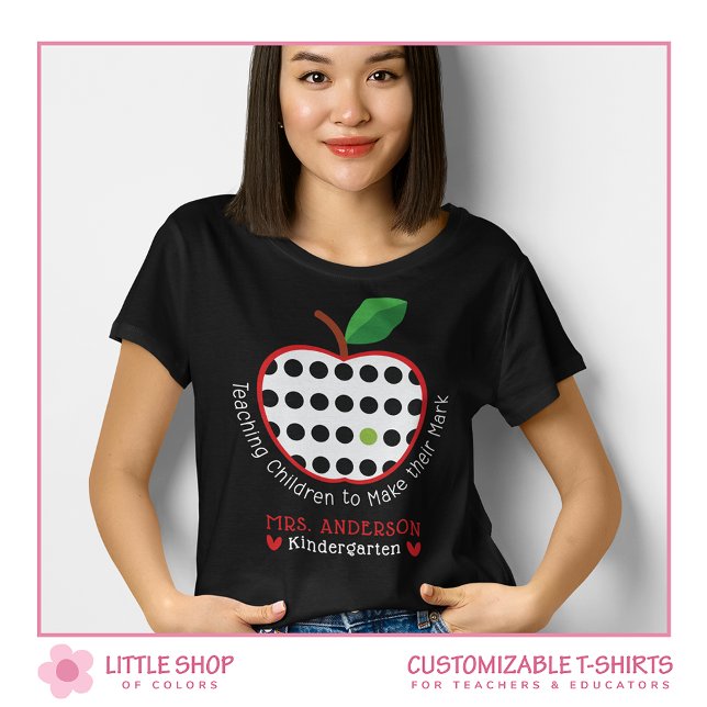 Camiseta International Dot Day Customizable Teacher (Criador carregado)