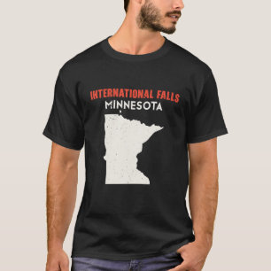 Camiseta International Falls Minnesota USA State America Tr