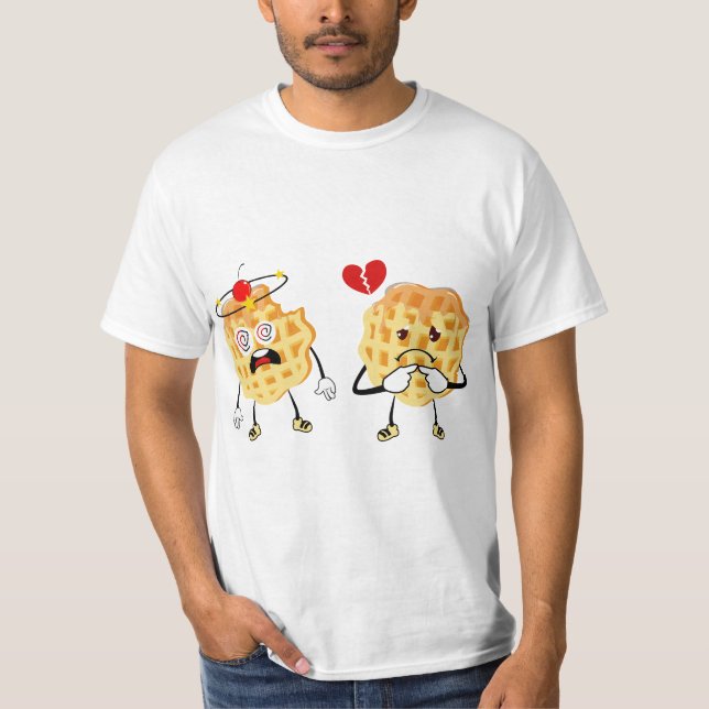 Camiseta International Waffle Day Waffle lover  (Frente)