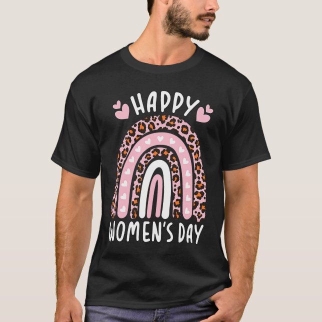 Camiseta International Women's Day 2023 Women's Day Leopard (Frente)