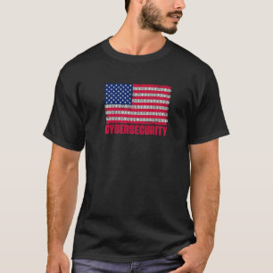 Camiseta Internet Computer Programmer American Cyber Securi