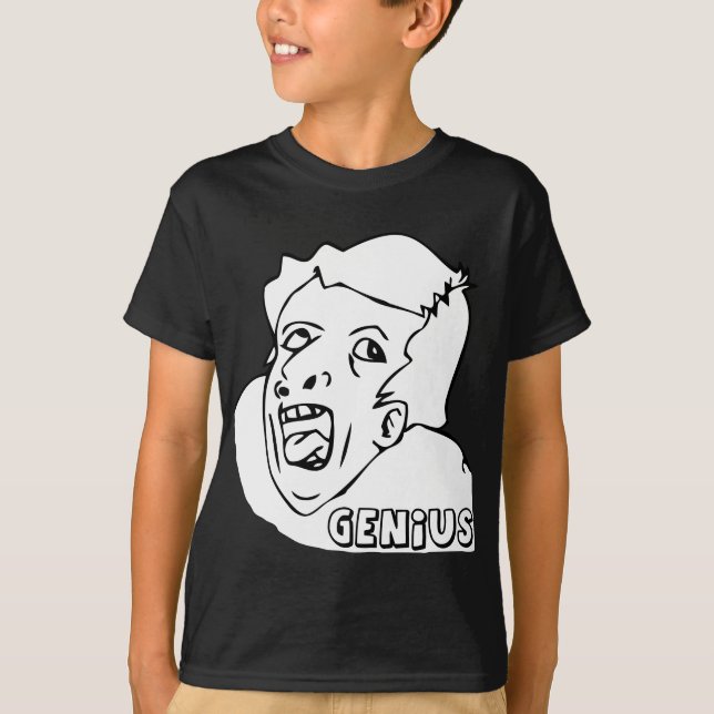 Camiseta Internet Meme do gênio (Frente)