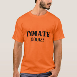 Camiseta Interno da prisão