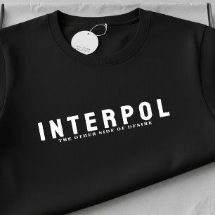Camiseta Interpol The Other Side of Make-Believe Banda Pret