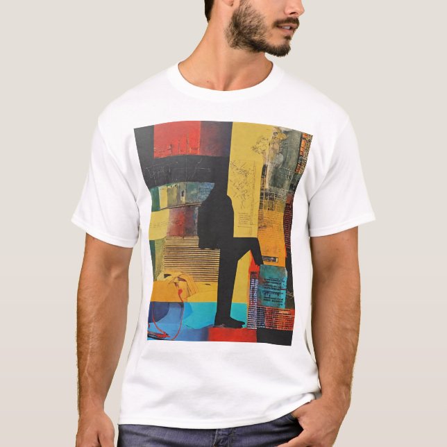 Camiseta Interpretação Artística dos Princípios Econômicos (Frente)