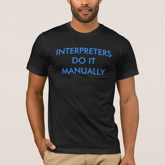 Camiseta Intérpretes (Frente)