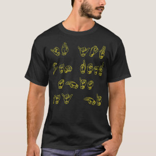 Camiseta Intérpretes de presentes para linguagem de sinais