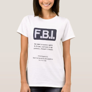 Camiseta Interrogadores NGS/CNU Camisa-T