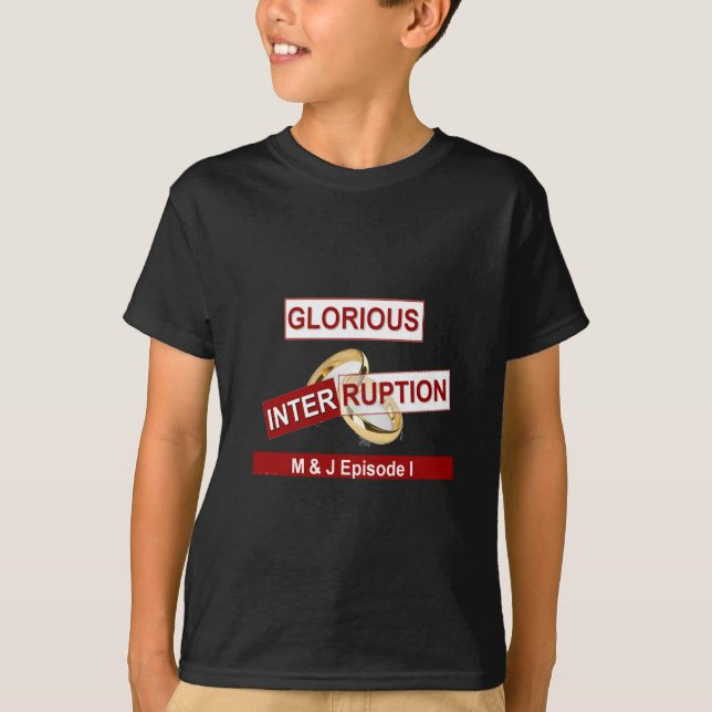 Camiseta Interrupção Gloriosa: Um Ouro Começando (Frente)