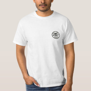 Camiseta Interruptor inversor 1 (traseiro) & logotipo de