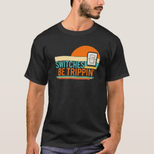 Camiseta Interruptores são motores elétricos elétricos elét
