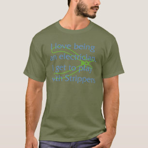 Camiseta Interruptores são motores elétricos elétricos elét