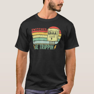 Camiseta Interruptores Serem Caixa de Fusível Elétrico Trip