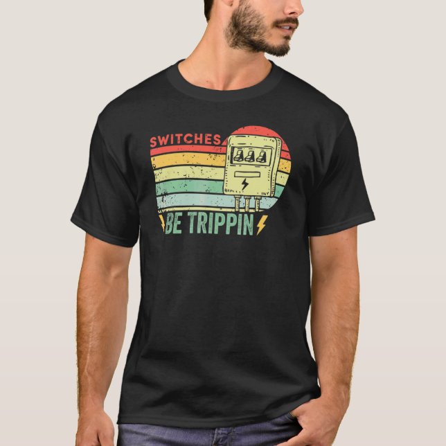 Camiseta Interruptores Serem Caixa de Fusível Elétrico Trip (Frente)