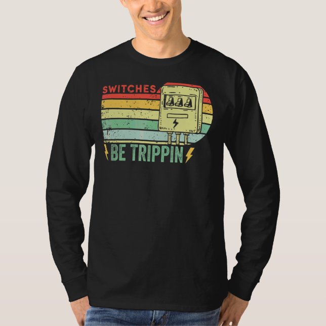 Camiseta Interruptores Serem Caixa de Fusível Elétrico Trip (Frente)