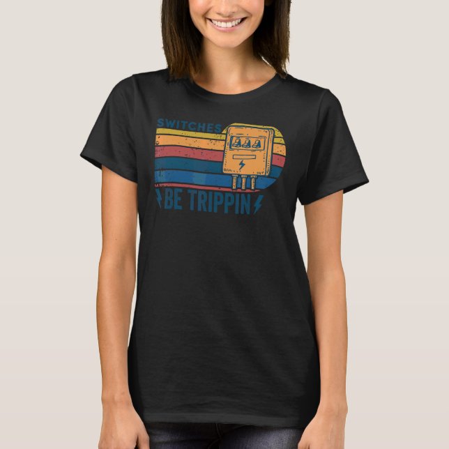 Camiseta Interruptores Serem Caixa de Fusível Elétrico Trip (Frente)