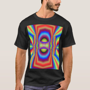 Camiseta Interseção dimensional Arte digital