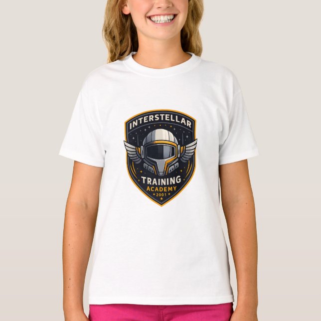 Camiseta Interstellar Training Academy Girls T-Shirt (Frente)