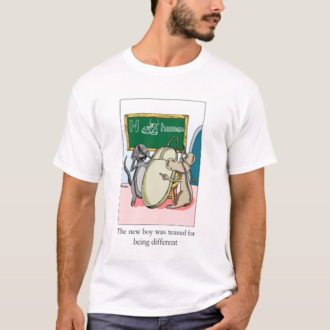 Camiseta Intimidações dos ratos (Frente)