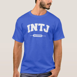 Camiseta INTJ - Espírito superior - estilo da universidade