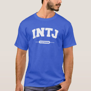Camiseta INTJ - Espírito superior - estilo da universidade