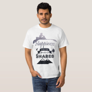 Camiseta INTO THE WILD - Happiness is only real when shared