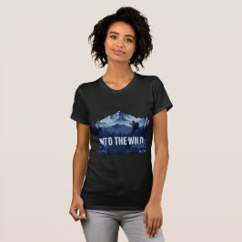 Camiseta Into the Wild – Minimalist Night Hiking