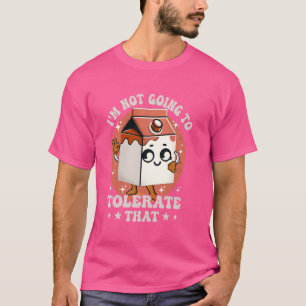 Camiseta Intolerância à lactose Lactose Produtos Láteos Ise