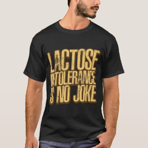 Camiseta Intolerância à lactose não é intolerante à lactose