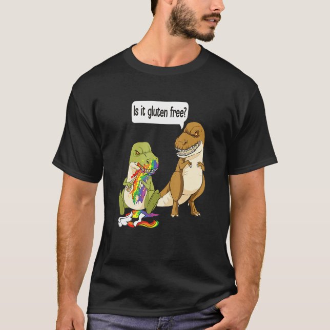 Camiseta Intolerância Glúten É Livre De Glúten (Frente)