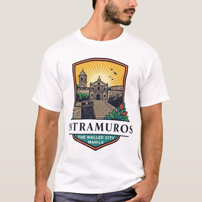 Camiseta Intramuros Manila T-Shirt (Frente)