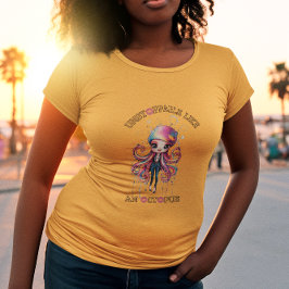 Camiseta Intravenoso Como um polvo