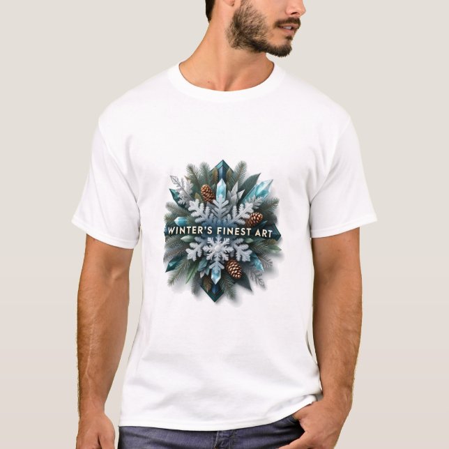 Camiseta Intricate Frozen Evergreen T-Shirt (Frente)