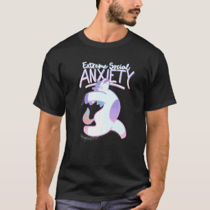 Camiseta Introdução à ansiedade social extrema do Pastel