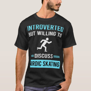 Camiseta Introdução à Patrulha Nórdica de Skate de Patinaçã