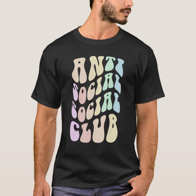 Camiseta Introdução ao Groovy de CLUB ANTISOCIAL Fique long (Frente)