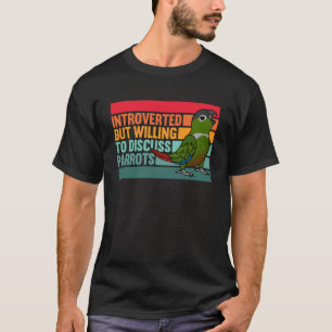 Camiseta Introdução, mas Parrots Green Cheek Console