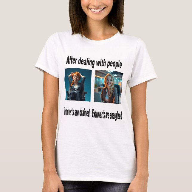 Camiseta Introdução ou Extrovert (Frente)