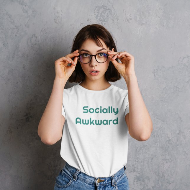 Camiseta Introdução socialmente confortável (Criador carregado)