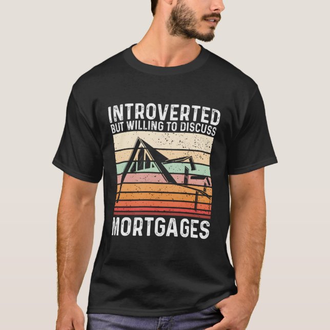 Camiseta Introduvert Morte Loan Officer (Frente)