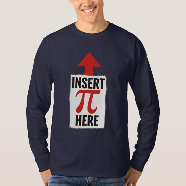 Camiseta Introduza o Pi aqui (Frente)