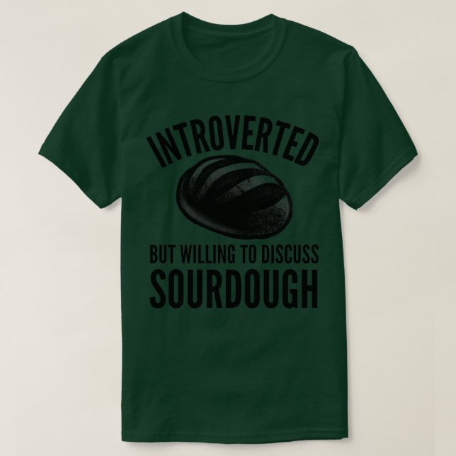 Camiseta Introduzir Sourdough Baker (Frente do Design)